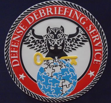 Defense Debriefing Service 15" Seal
